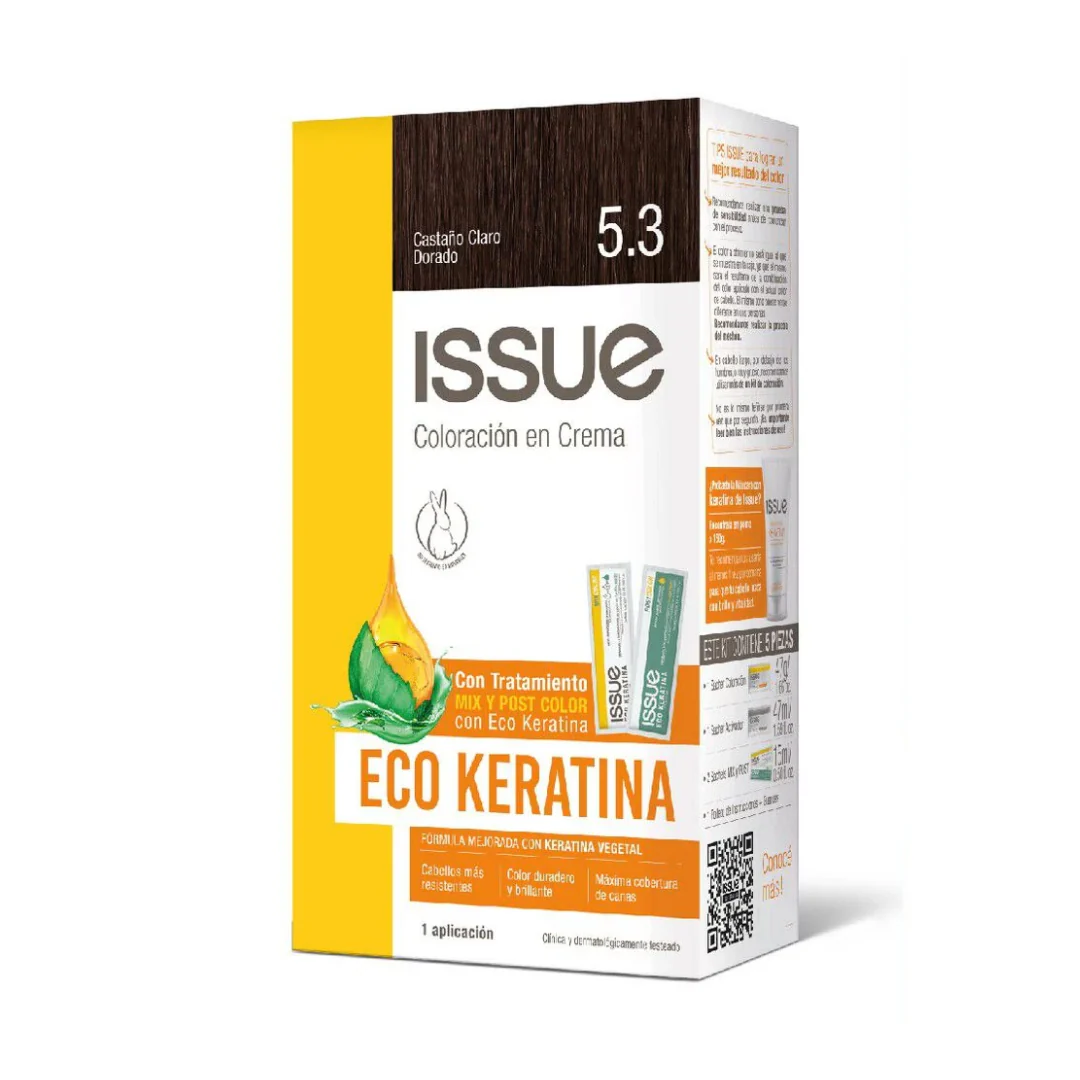 Issue Tintura Eco Keratina N° 5.3 - Imagen 2