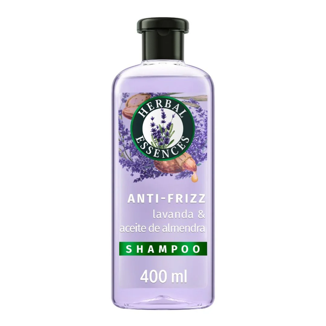 Herbal Essences Shampoo Lavanda y Aceite de Almendra 400 ml